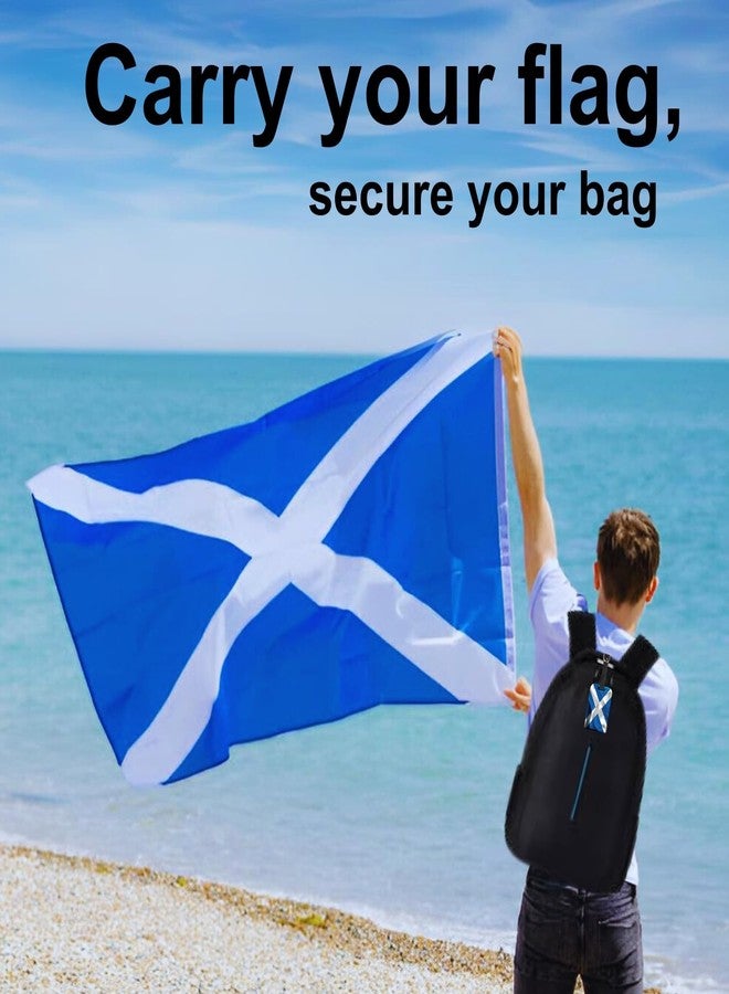 tag8 [Pack 2] tag8 Scotland Flag Tag Smart Bag tag |Trendy Luggage tag ID Identification | Suitcase Tag | Fashionable Digital Name tag | Airline Compliant, SITA World Tracer Code Enabled | Gift idea - Image 3